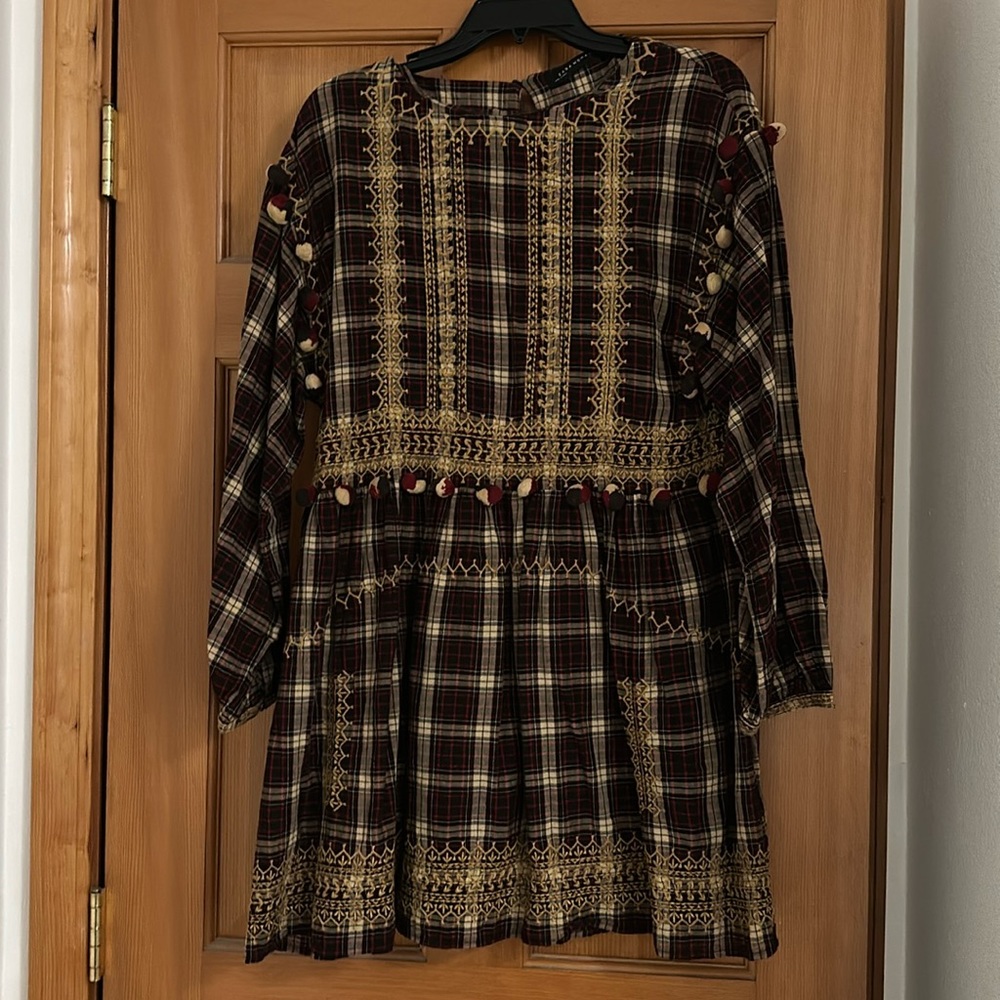 ZARA mini dress shirt